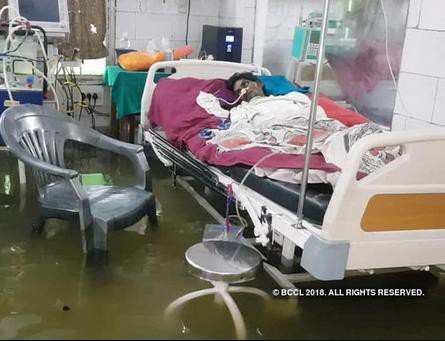 Ấn Độ: Mưa lớn gây ngập nặng, cá bơi vào bệnh viện - Ảnh 6.