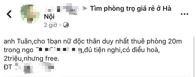 Lấy lý do nhà có điều hòa, thanh niên liên tục lên MXH tuyển nữ sinh để cho ở miễn phí - Ảnh 3.