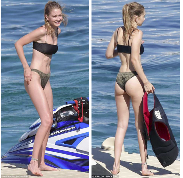 Gigi Hadid khoe mặt mộc đẹp tự nhiên, vóc dáng hoàn hảo như búp bê Barbie không cần photoshop - Ảnh 2.