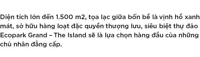 Tiêu chuẩn sống thượng lưu mới tại biệt thự đảo Ecopark Grand – The Island - Ảnh 1.