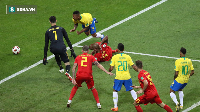 Trọng tài cướp trắng quả penalty của Jesus, khiến Brazil thất bại? - Ảnh 1. Trọng tài cướp trắng quả penalty của Jesus, khiến Brazil thất bại? - Ảnh 1.