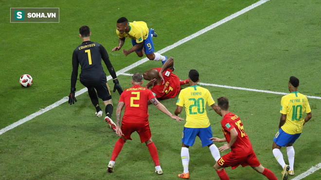 Trọng tài cướp trắng quả penalty của Jesus, khiến Brazil thất bại? - Ảnh 1.