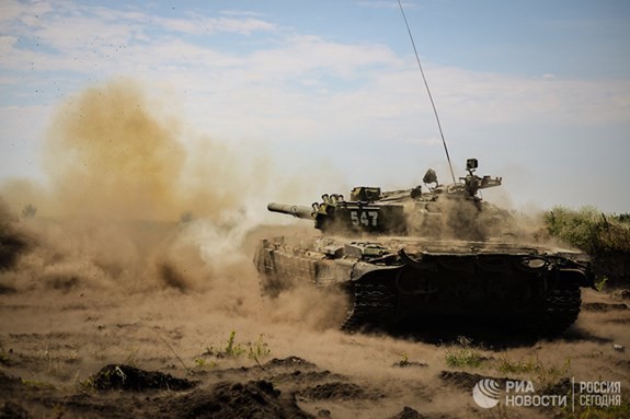Chiến thuật triển khai xe tăng của Quân đội Nga - Ảnh 1.