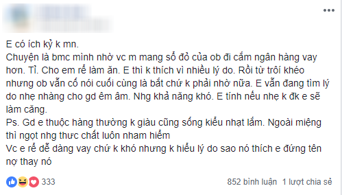 Bị mẹ chồng ép đứng tên vay cả tỷ đồng cho em rể làm ăn, nàng dâu đăng đàn kể khổ khiến chị em dậy sóng - Ảnh 1.