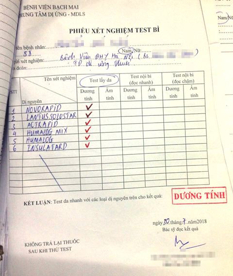 Bệnh nhân đái tháo đường dị ứng với tất cả thuốc insulin đặc trị thoát chết ngoạn mục - Ảnh 1.