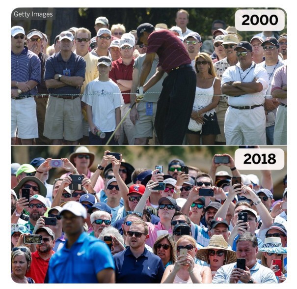 2 tấm ảnh chụp cách nhau 16 năm của golf thủ lừng danh Tiger Woods cho chúng ta thấy sự tiến hóa của công nghệ - Ảnh 4.