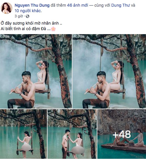 Á hậu Thư Dung: Chụp ảnh phản cảm ở Đà Lạt, dằn mặt người đẹp đăng quang Hoa hậu VN - Ảnh 4.