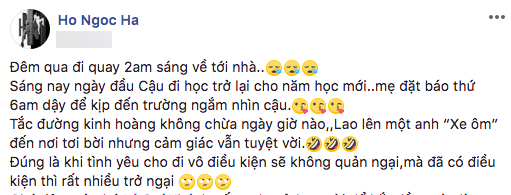 Phạm Quỳnh Anh và loạt sao Việt nô nức đưa con cưng đến trường ngày đầu năm học mới - Ảnh 8.