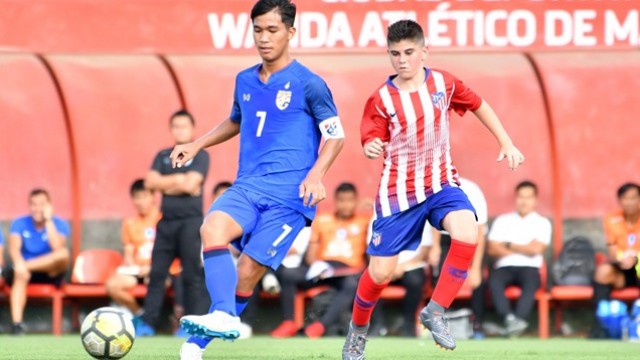 Đội bóng trẻ Thái Lan gây bất ngờ khi đè bẹp Atletico Madrid 7-0 ngay tại Tây Ban Nha - Ảnh 1.