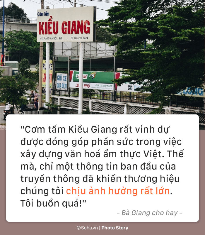 Chủ hệ thống cơm tấm Kiều Giang: Thương hiệu ch&uacute;ng t&ocirc;i chịu ảnh hưởng rất lớn - Ảnh 8.