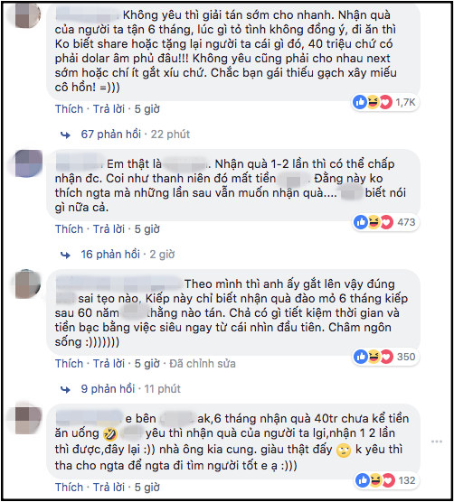 Đi ăn đi chơi suốt 6 tháng, nhận hơn 40 triệu tiền quà nhưng vẫn “chưa muốn yêu”, nữ sinh khiến dân tình nóng máu - Ảnh 2.