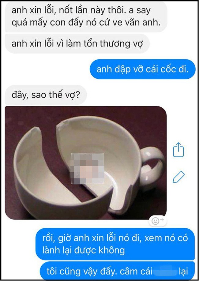 Chồng nhắn tin xin lỗi vì trót “tòm tem” bên ngoài, vợ chỉ nói một câu khiến anh rút ra bài học nhớ đời - Ảnh 1.