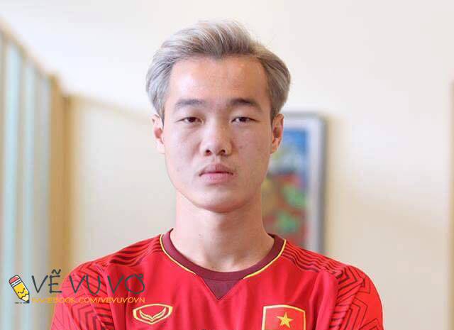 Chùm ảnh chế: Các tuyển thủ Olympic Việt Nam đồng loạt nhuộm tóc bạch kim giống Văn Toàn để lấy may trước trận bán kết - Ảnh 3.