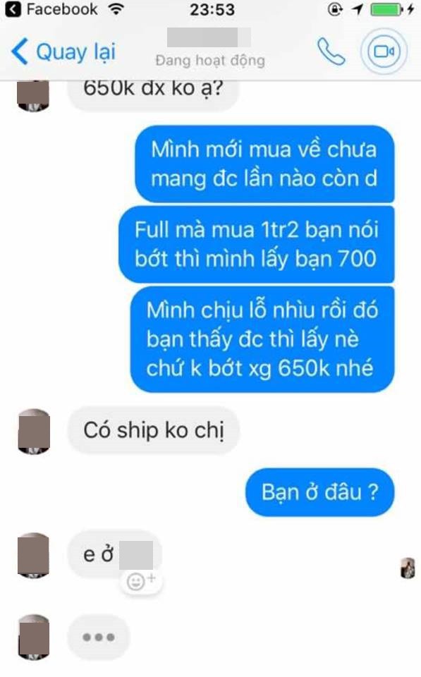 Thanh lý túi hàng hiệu, cô gái trẻ gặp ngay khách mua ngã cây, mặc cả 1,2 triệu xuống còn 70 nghìn - Ảnh 5.