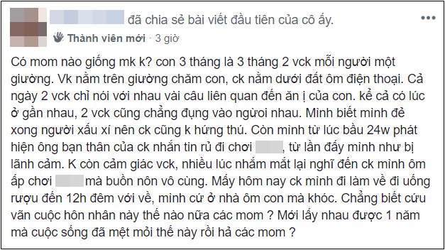 Vợ than mới 1 năm mà hôn nhân đã bế tắc, chị em không thông cảm mà còn chỉ ra lỗi sai mười mươi - Ảnh 1.