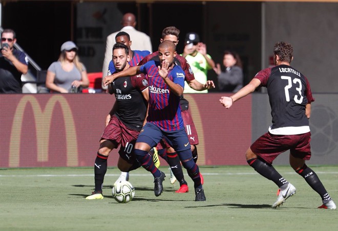 Barcelona gục ngã đúng phút 90+3 theo kịch bản “điên rồ” - Ảnh 2.