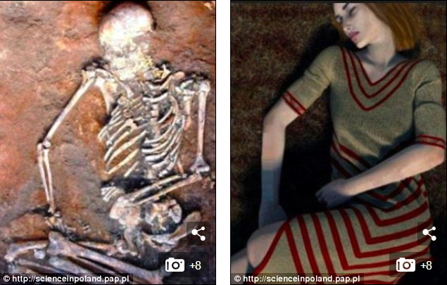Những hình vẽ kỳ lạ trên bộ hài cốt của người phụ nữ 4.500 năm tuổi - Ảnh 2.