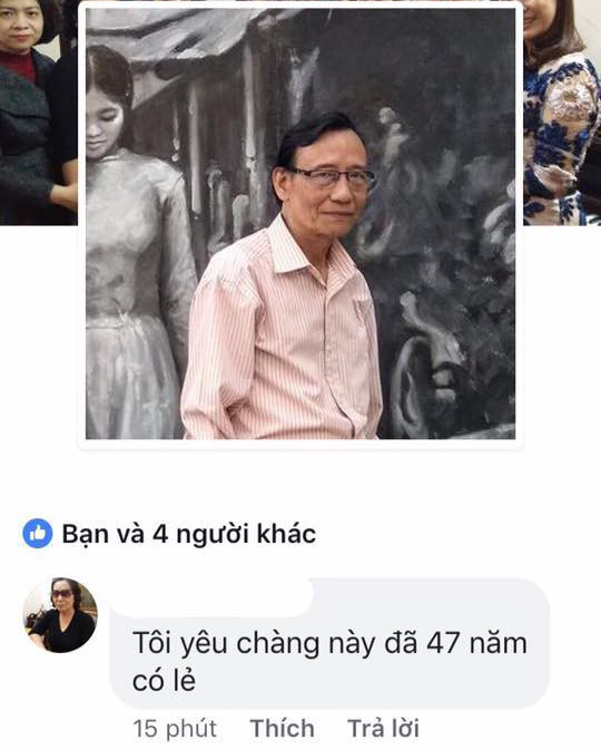 Khi bà ngoại tỏ tình với ông ngoại trên Facebook: Tôi yêu chàng trai này đã 47 năm có lẻ! - Ảnh 1.