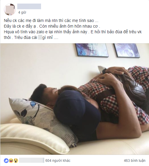 Bị tóm được ảnh ôm hôn gái lạ, chồng vẫn bảo chụp để trêu vợ, vợ trẻ giận tím mắt nghĩ cách dằn mặt thật sâu cay - Ảnh 1. Bị tóm được ảnh ôm hôn gái lạ, chồng vẫn bảo chụp để trêu vợ, vợ trẻ giận tím mắt nghĩ cách dằn mặt thật sâu cay - Ảnh 1.