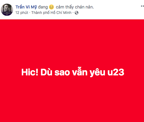 U23 Việt Nam thua cuộc và phản ứng của loạt sao Việt - Ảnh 7.