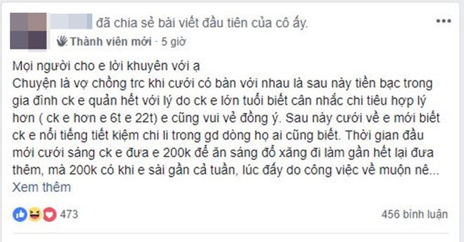 Lấy phải ông chồng đo chai nước mắm, đếm củ dưa hành, vợ trẻ kêu trời vì mỗi ngày chỉ được phát 100k chi tiêu - Ảnh 1.