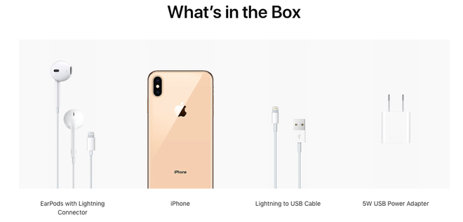 Apple ngày càng keo kiệt: iPhone Xs giá ngàn đô nhưng trong hộp không có củ sạc nhanh, adapter cổng 3.5mm cũng bị cắt luôn - Ảnh 2.