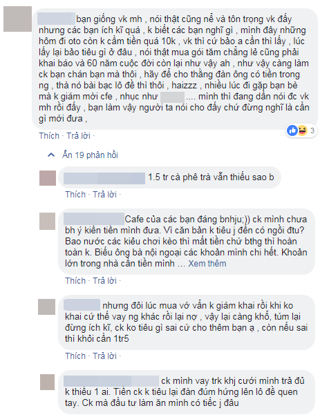 Vợ khoe lột sạch lương chồng, chỉ chừa cho 1,5 triệu tiêu cả tháng giữa Hà Nội, người bảo thế là xông xênh, người thương xót bị bóc lột - Ảnh 4.