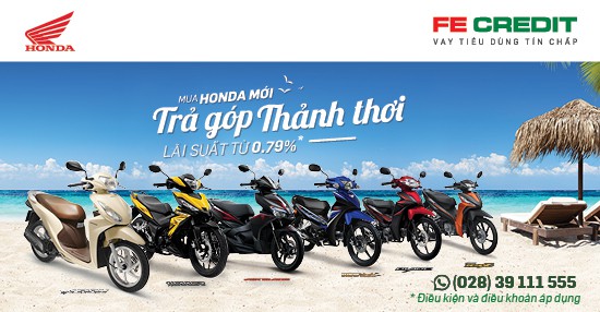 Mua Honda mới, trả góp thảnh thơi - Ảnh 1.