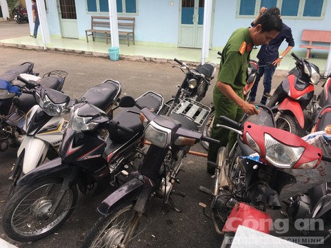 Băng nhóm gây ra hàng loạt vụ trộm xe ở vùng ven Sài Gòn - Ảnh 1.