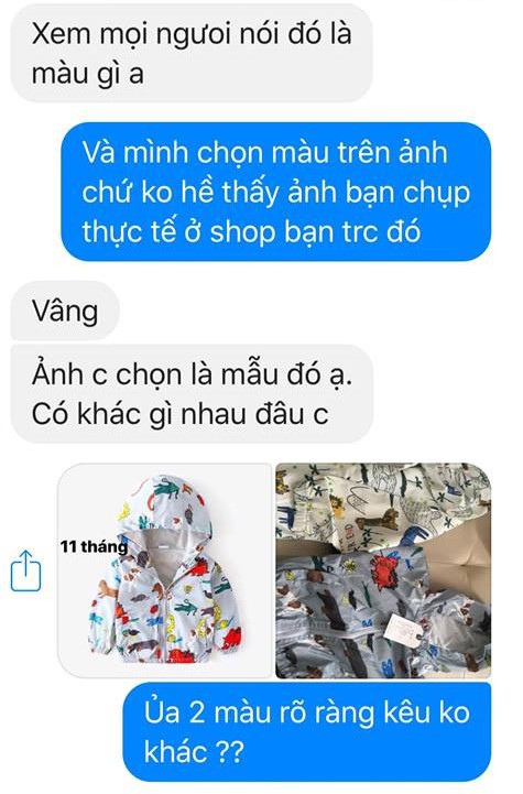 Mua áo cho con một đằng mẹ trẻ nhận về một nẻo, dân mạng lại mải mê tranh cãi xem đâu mới là màu thực của áo - Ảnh 6.