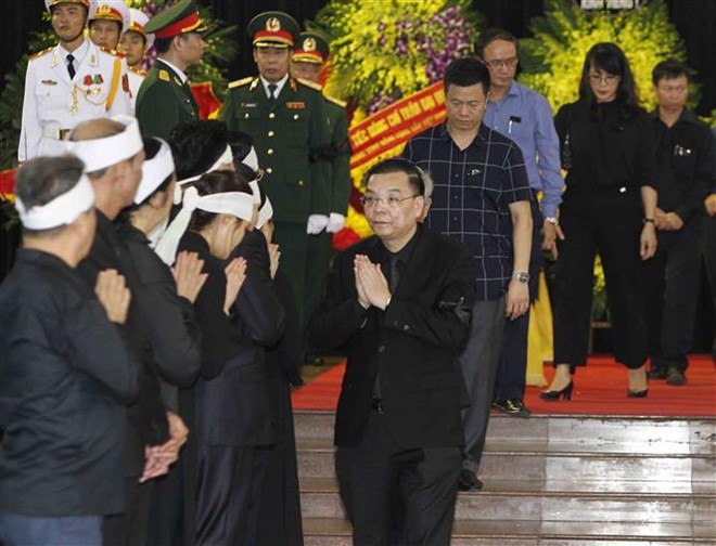 Lễ viếng Chủ tịch nước Trần Đại Quang - Ảnh 1.