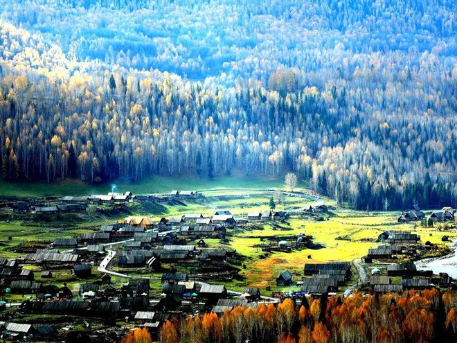 Những ngôi làng cổ cảnh sắc đẹp mê hồn nhất định phải ghé thăm vào mùa thu ở Trung Quốc - Ảnh 11.
