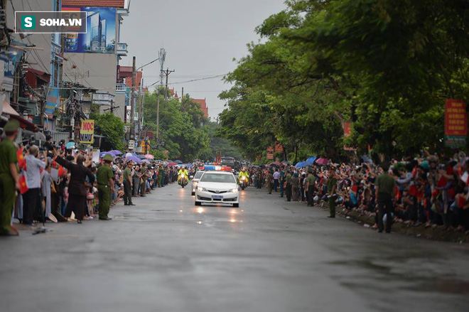 Quê nhà đón linh cữu cố Chủ tịch nước Trần Đại Quang - Ảnh 1.