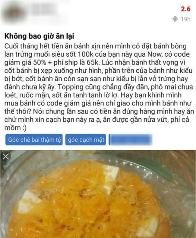 Cô gái bị MXH ném đá tơi bời vì bỏ 65 nghìn mua online bánh bông lan trứng muối rồi chê: Tanh tanh lờ lợ, ăn phí mồm!  - Ảnh 3.