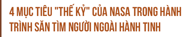 Sứ mệnh thế kỷ của NASA: Truy tìm người ngoài hành tinh bằng vũ khí mới! - Ảnh 1.