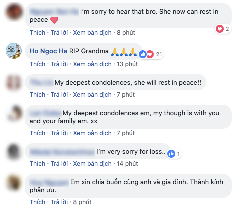 Hà Hồ và bạn bè chia buồn khi hay tin bà ngoại của Kim Lý qua đời tại Thuỵ Điển - Ảnh 2.