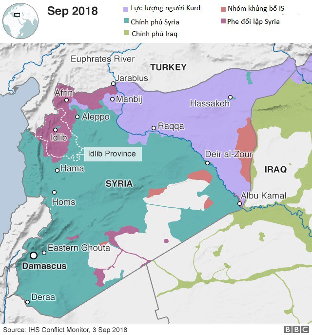 Vì sao cuộc chiến ở Idlib quan trọng với Syria? - Ảnh 1.