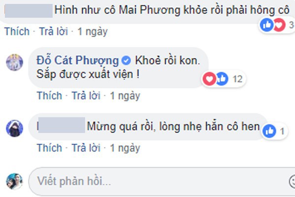 Sau thời gian ngắn điều trị ung thư phổi, diễn viên Mai Phương chuẩn bị xuất viện - Ảnh 1.