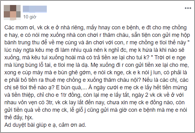 Thấy cháu nhớ bà, nàng dâu gọi điện mời mẹ chồng lên chơi, ai ngờ nhận được câu trả lời như sét đánh ngang tai - Ảnh 1.