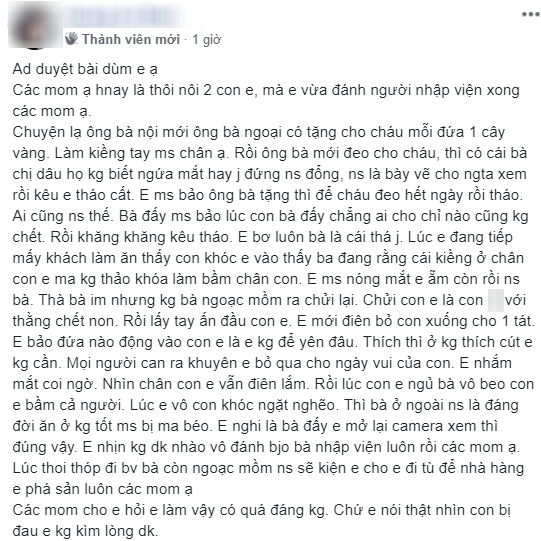 Thấy cháu được tặng vàng trong ngày thôi nôi, bà bác dâu ghen tức buông lời rủa độc, cách ứng xử của mẹ bé khiến ai nấy hả hê - Ảnh 1.