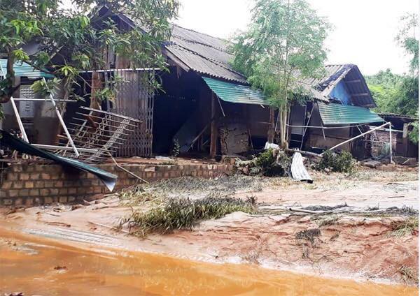 Cảnh tan hoang sau vụ vỡ đập hồ chứa, hàng nghìn mét khối chất thải tràn vào khu dân cư ở Lào Cai - Ảnh 11.