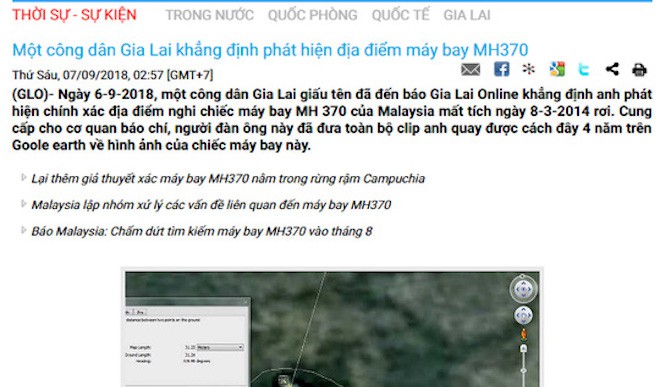 Người tự nhận biết nơi máy bay MH370 rơi là kỹ sư trắc địa 10 năm làm ở Gia Lai - Ảnh 1.