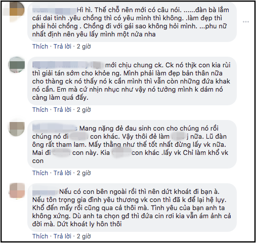 Bầu 2 th&aacute;ng th&igrave; ph&aacute;t hiện bồ của chồng bầu 1 th&aacute;ng, chị em lắc đầu trước c&aacute;ch giải quyết sai qu&aacute; sai của vợ trẻ - Ảnh 2.