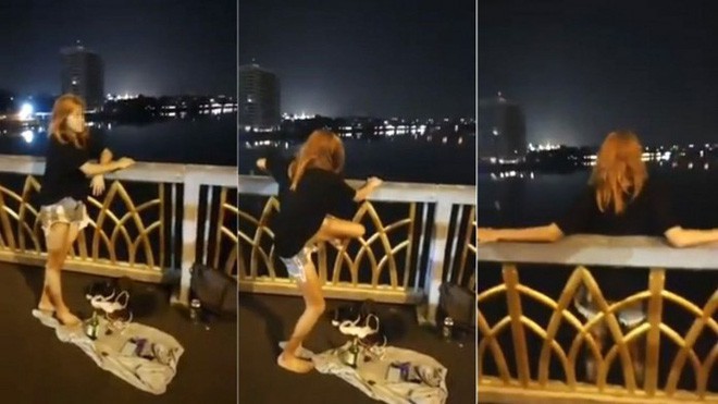 Chán nản vì thất tình, cô gái lên Facebook quay video trực tiếp cảnh nhảy xuống sông tự tử - Ảnh 1.