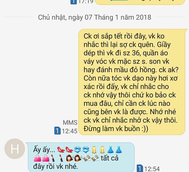 Các chị thi nhau nhắn tin theo trào lưu đòi quà sắp Tết rồi, em sợ anh quên, và đây là phản ứng của các anh chồng - Ảnh 1.