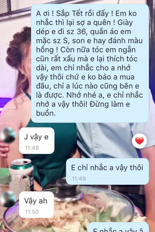 Các chị thi nhau nhắn tin theo trào lưu đòi quà sắp Tết rồi, em sợ anh quên, và đây là phản ứng của các anh chồng - Ảnh 2.