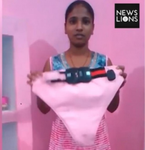 Cô gái Ấn Độ phát minh quần lót gắn camera chống cưỡng hiếp - Ảnh 1.