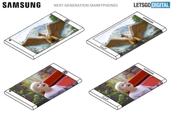 Ba ý tưởng màn hình cong độc đáo trên smartphone cho thấy Samsung vẫn chưa từ bỏ tham vọng với kiểu thiết kế này - Ảnh 1.