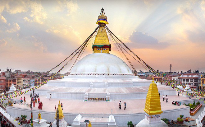 Đại bảo tháp Boudhanath và những điều huyền diệu - Ảnh 2.