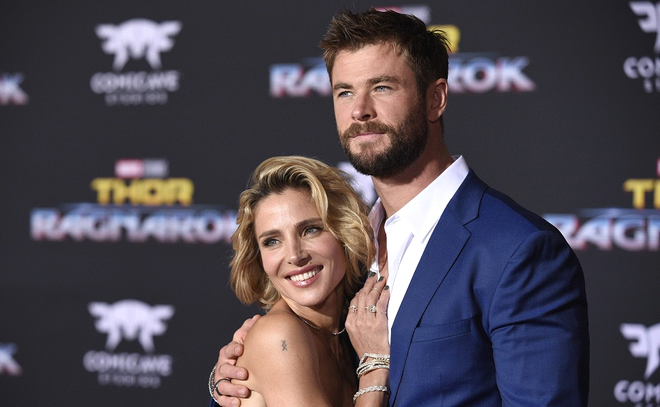 En medio del caos del mundo del espectáculo, la feliz familia de Thor y su esposa es como un admirable oasis de paz - Foto 1.